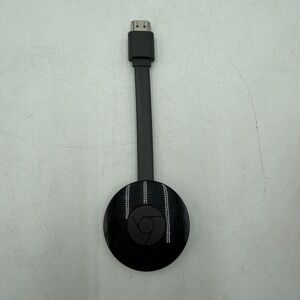 Google Chromecast Model NC2-6A5 HDMI Black 2nd Device Only